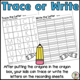 Back to School Letter Activity