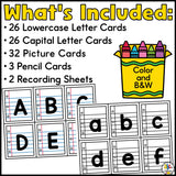 Back to School Letter Game