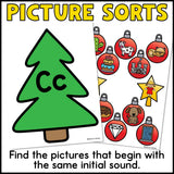 Beginning Sounds Sorting Activities Bundle