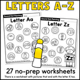 Beginning Sounds Worksheets