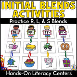 Beginning Consonant Blends Activities Bundle