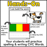 Spelling CVC Word Cards