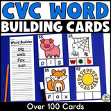 CVC Word Building Cards