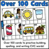CVC Word Building Cards
