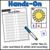CVC Word Building Cards