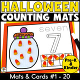 Halloween Counting Mats