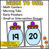 Halloween Counting Mats