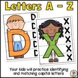 Capital Letter Strip Puzzles