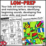 Christmas Alphabet Activities Bundle