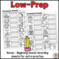 Christmas Beginning Sounds Activity