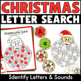 Christmas Letter Search Activity