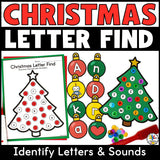Christmas Find the Letter Activity