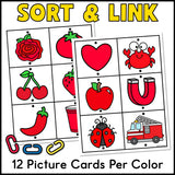 Sort & Link Color Cards