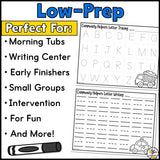 Community Helpers Letter Tracing Cards