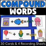 Compound Words Linking Cards