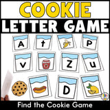 Milk & Cookies Letter Game