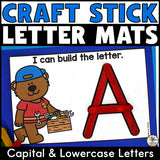 Craft Stick Letter Cards