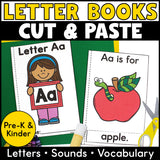 Cut and Paste Alphabet Books