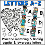 Dentist/Community Helper Letter Search Activity