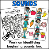 Dentist/Community Helper Letter Search Activity