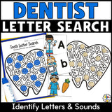 Dentist/Community Helper Letter Search Activity