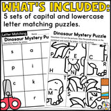 Dinosaur Cut & Paste Worksheets