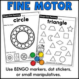 Dot Marker Worksheets Bundle