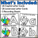 Earth Day Letter Tracing Cards