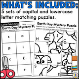 Earth Day Cut and Paste Worksheets
