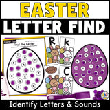 Easter Letter Find Activity