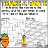 Feed the Bunny Letter Recognition Activity