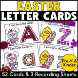Easter Letter Tracing Cards