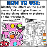 Easter Cut and Paste Worksheets