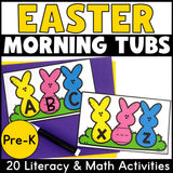 Easter Morning Tubs for Preschool