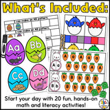 Easter Morning Tubs for Preschool