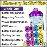 Easter Morning Tubs for Preschool