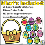 Easter Beginning Sounds Soring Activity