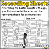 Easter Beginning Sounds Soring Activity
