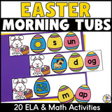 Easter Morning Tubs for Kindergarten