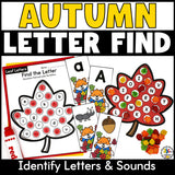 Fall Letter Find Activity