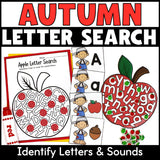 Fall Letter Search Activity