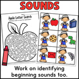 Fall Letter Search Activity