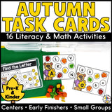 Fall Task Card Boxes