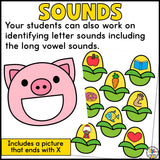 Feed the Pig Letter Recognition Activity