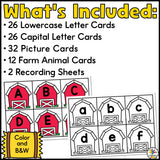 Farm Letter Recognition Game