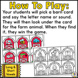 Farm Letter Recognition Game