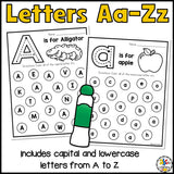 Find The Letter Worksheets