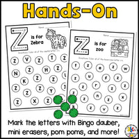 Find The Letter Worksheets