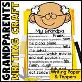 Grandparents Day Writing Craft