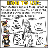 Halloween Alphabet Activities
